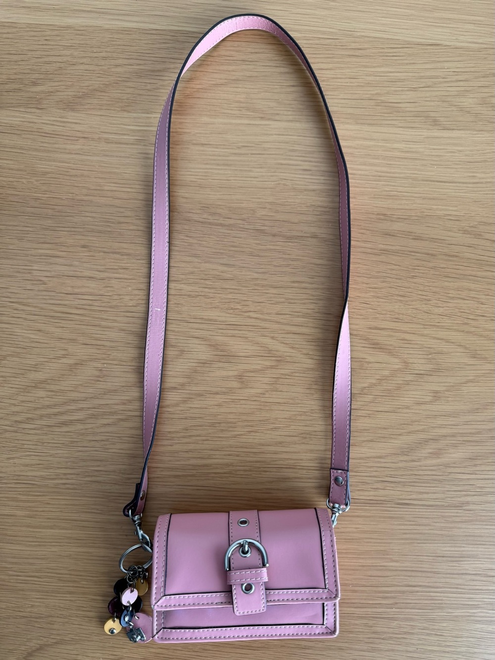 Kodak Digital Camera Case - Pink Leather Crossbody